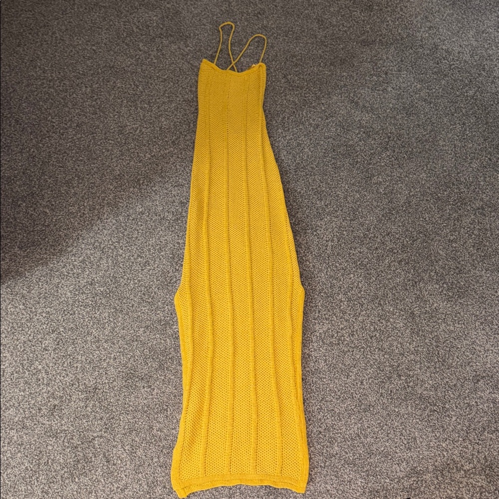 JLUXLABEL Vibrant Yellow Maxi Dress